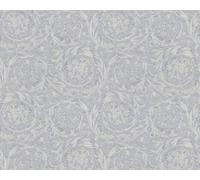 366924 - Carta Da Parati Versace 4 Design A Piuma Oro Grigio Argento AS Creation