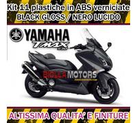 367305+367305A KIT 11 CARENATURE T-MAX 530 NERO LUCIDO 2012 2013 2014 2015