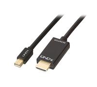 Lindy 36928 cavo e adattatore video 3 m Mini DisplayPort HDMI tipo A Standard Nero