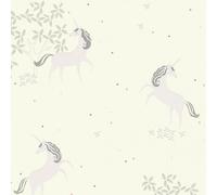 369892 - Bambini e Unicorn Grigio Lilla Bianco AS Creation Carta da Parati