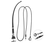 36cm Auto Universale Stereo Gomma Stelo Antenna Tetto Supporto Ricambio