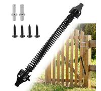 36cm Chiudiporta Automatico, molla per porta, chiudiporta a molla Regolabile, molla chiudiporta con Viti, chiudi porta molla per Porta Da Giardino Porta Legno Recinzioni