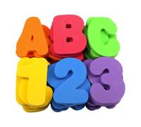 36CS Lettere E Numeri Per Giocattoli Da Bagno Lettere Da Bagno In Schiuma