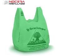 36KG SHOPPER DI PLASTICA BIO MAXI VERDI, 34X65, BUSTE SACCHETTI BIODEGRADABILI