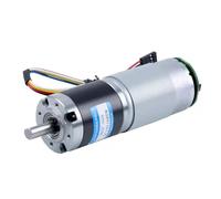 36MM36-555 con encoder Max 200kg.cm 11-1538rpm Motore riduttore epicicloidale CC spazzolato ad alta coppia Velocità regolabile invertita(1538rpm,24v 8mm)