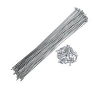 36pz 14G J Piega Bici Acciaio Raggi 9.13" Ciclo Raggi con Ugelli