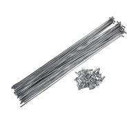 36pz 14G J Pieghevole Bici Acciaio Raggi 9.72" Ciclo Raggi con Ugelli