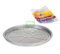 36PZ VASCHETTA TONDA PER PIZZA CROSTATA GRANDE IN ALLUMINIO PER PIZZA CROSTATA :