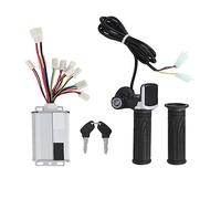 36V 1000W Scooter Elettrico Spazzolato Controller Motor+Throttle Twist Grip Kit Ricambi Ricambi per Scooter Elettrico Bicicletta E-Bike