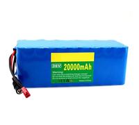 36V 20Ah 10S4P Batteria agli ioni di litio ricaricabile Scocca in PVC impermeabile Resistente all'abrasione per monopattini elettrici e bici elettriche senza pedali 36V 20Ah,T+DC