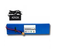 36V 30000mAH E-Bike Battery Pack Batteria Agli Ioni Litio Con BMS Caricabatterie 42V 2A Batteria Scooter Elettrico Per E-Bike Electric Bicycle Scooter 36V,XT60