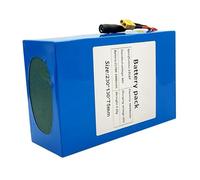 36V 30Ah 10S6P PVC Batteria al Litio a Lungo Raggio da per Bici elettrica Scooter Elettrico Batteria High Capacity per Kit Motore 250-700W con 42V 2A Caricatore 36V 30Ah,3lines+DC