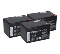 36V 3x 12LCP-12 12V-13Ah AGM Piombo Batteria Compatibile Elektro Scooter E500 Qb