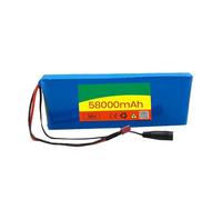 36V 5.8Ah 10S1P Batteria ricaricabile agli ioni di litio BMS integrato Guscio in PVC impermeabile Con caricabatterie per monopattini elettrici e bici senza pedali elettriche 36V 5.8Ah,3lines+DC