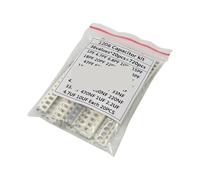 36Values 1pF-10uF Electronic Capacitor Set 1206 SMD Ceramic Capacitor Assortment Kit 22PF 47PF 22NF 100NF 2.2UF 4.7UF Capacitors MQXFCZUX