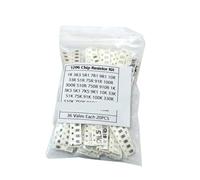 36Values 1pF-10uF Electronic Capacitor set 1206 SMD Ceramic Capacitor assortment kit 22PF 47PF 22NF 100NF 2.2UF 4.7UF Capacitors AUOQKQUT