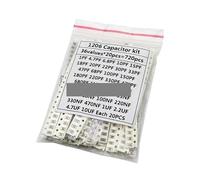 36Values 1pF-10uF Electronic Capacitor set 1206 SMD Ceramic Capacitors assortment kit 22PF 47PF 22NF 100NF 2.2UF 4.7UF 0603 0805 MQXFCZUX(1206 16Value 320PCS)