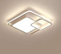 36W Creativo Bianco Plafoniera LED Lampada Da Soffitto Camera Da Letto Dimmerabile Con Telecomando Illuminazione Interna Illuminazione Apparecchio Soggiorno Corridoio 40 * 40 * 7 Cm