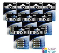 36x Batterie Alcaline AAA Maxell 1.5V LR03 MN2400 Micro Confezione Blister
