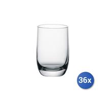 36x Bicchieri In Vetro Trasparente Loto Per Liquore Bormioli Cl06