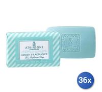 36x Bundle Atkinson Sapone Green Fragranza-Verde