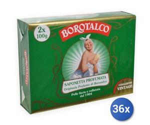 36x Bundle Borotalco Saponetta 100 Grammi 2 Pezzi