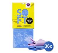 36x Bundle Clendy Panno Magico 30X30 Lattice Morbido