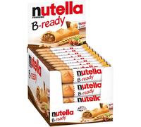 36x Nutella B-Ready Cialda di Pane Farcita con Nutella Snack da 22gr Espositore