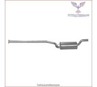 37.05.06 Silenziatore centrale Imasaf per FORD FOCUS C-MAX MAZDA 3 VOLVO V50 S4