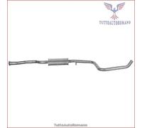 37.09.06 Silenziatore centrale Imasaf per FORD ESCORT ORION