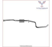 37.12.06 Silenziatore centrale Imasaf per FORD ESCORT ORION