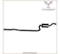 37.38.06 Silenziatore centrale Imasaf per FORD FIESTA
