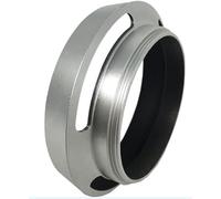37 39 40,5 43 46 49 52 55 58 62 67 mm Paraluce in metallo Compatibile con fotocamera Leica M Voigtlander Summicron Obiettivo argento (Color : 49mm)