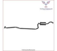 37.42.06 Silenziatore centrale Imasaf per FORD FIESTA