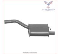 37.53.07 Silenziatore posteriore Imasaf per FORD FOCUS