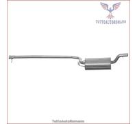 37.54.06 Silenziatore centrale Imasaf per FORD FOCUS