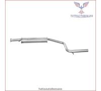 37.72.06 Silenziatore centrale Imasaf per FORD MONDEO