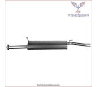 37.90.06 Silenziatore centrale Imasaf per FORD TRANSIT