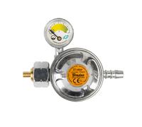 Druckminderer Regolatore di Pressione del Gas 37 mBar, regolatore di Pressione del Gas, manometro propano