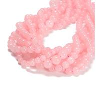 37 pezzi quarzo rosa rosa 10 mm perline in pietra naturale rotonde vera pietra per la produzione di braccialetti fai da te gioielli cordini