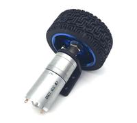 370 Geared electronic starter DC 6V 12V 24V Gear electronic starter High Torque Metal Gear Box Motors Smart Robot Car Chassis Kit Gear Reducer NWPNLXEA(130 RPM,24V)