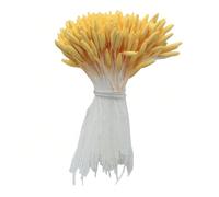 370 pezzi, stami di fiori artificiali singoli e doppi da 2 mm, accessori per decorazioni floreali fai-da-te per la casa, accessori per scene di matrimonio, materiali per decorazioni domestiche fai-da-