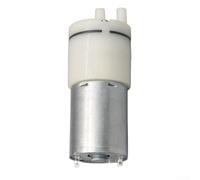 370 Piccola pompa a vuoto a doppia testa con 3 5 V e 6 12 V per inalatori di ossigeno e aerazione del serbatoio dei pesci Design compatto per un facile funzionamento (3-5 V)