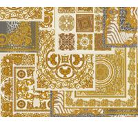 370484 - Versace 4 Ornamentale Marrone Oro Giallo AS Creation Carta da Parati