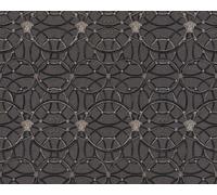 370494 - Versace 4 Design Barocco Nero Argento Carta Da Parati AS Creation