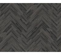 370514 - Carta Da Parati Versace 4 Effetto Legno Nero Grigio AS Creation