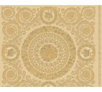 370554 - Versace 4 Ornamentale Barocco Oro Giallo AS Creation Carta da Parati
