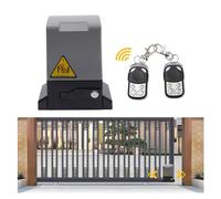 370W/550W/750W Apri del cancello elettrico scorrevole Set Hardware motore automatico Apriporta in metallo veloce 1200/1800KG W/Telecomando,Resistenza a tutte le intemperie(550W)