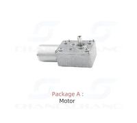 370WG 12V DC 0.6/2/3/6/10RPM Worm Box Gear electronic starter Reversible High Torque Turbo Geared electronic starter Gearbox Reducer For Aut NWPNLXEA(12V 0.6RPM,Package A)