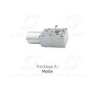 370WG 6V DC 0.6/2/3/6/10RPM Worm Box Gear electronic starter High Torque Reverse Self Lock For Automation Equipment NWPNLXEA(6V 160RPM,Package B)